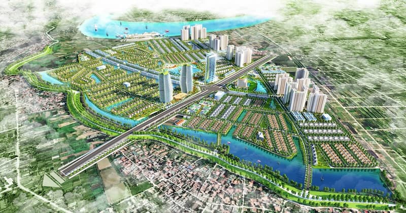 Vị trí đắc địa của liền kề Alluvia City Văn Giang Hưng Yên